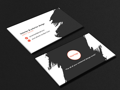 Painting business card design