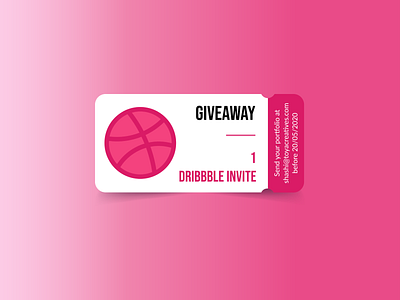 Dribbble Invite Giveaway dribbble dribbble invitation dribbble invite