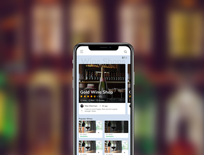 Wine Delivery App app delivery app design ui wine wine delivery app xd design