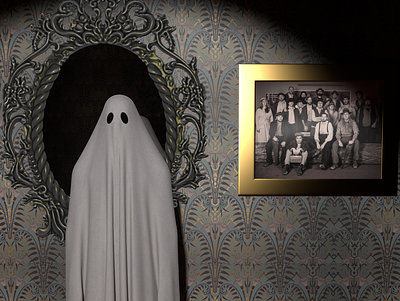 Haunted House 3d b3d blender3d creepy design ghost halloween haunted horror realistic