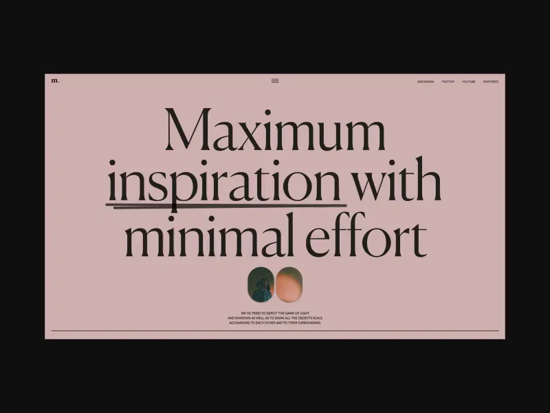 Stunning Editorial Website Design: Maximum Inspiration with Minimal Effort