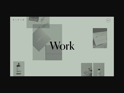 Kati Forner Work Page Animation animation design interface list motion promo typography ui ux video web website