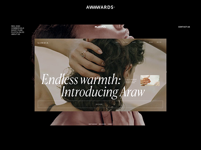 Awwwards Annual Nominations animation interaction interface motion promo typography ui ux video web website zhenya zhenyary