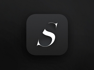 Supera app icon app application appstore black brand fashion icon ios ipad iphone supera