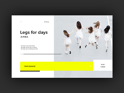 Legs for days article blog design layout magazine post typography web webdesign website