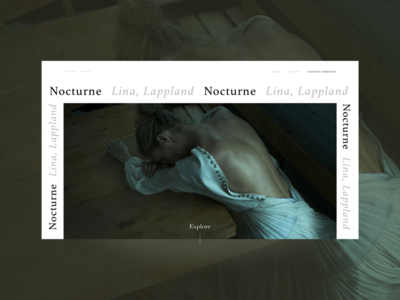Anna Rossa Photographer Promo Website