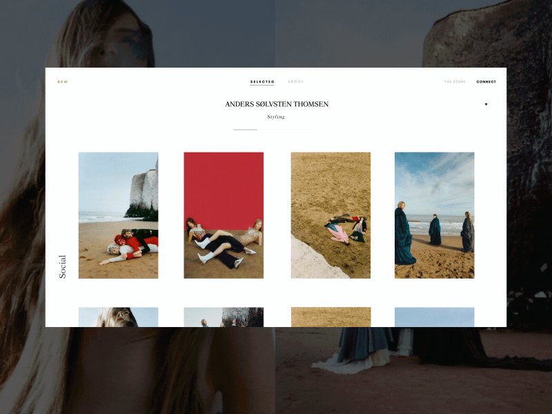 Selected Works Transitions Experiments anim concept fashion hover image interface photo photography slider transitions ui ux