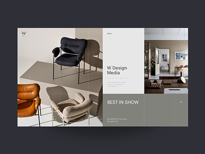 W Media Interior Design Blog Homepage by Zhenya Rynzhuk for ...