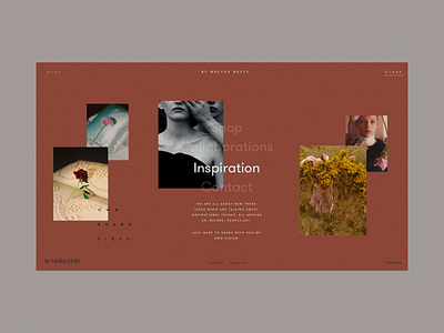 Molley Heltz Menu Page Hover Hover