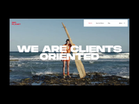 Red Planet About Page Animation