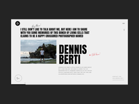 Dennis Berti Honest Visual Storyteller Bio Animation