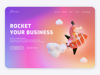 Landing Page - Marketing Agency