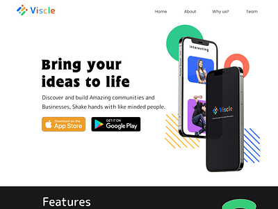 Landing Page- Viscle