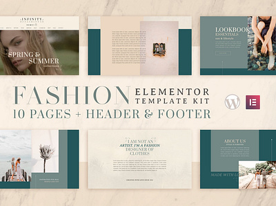 Infinity | Elementor Template Kit elementor fashion template woocomerce woocommercewebsite wordpress