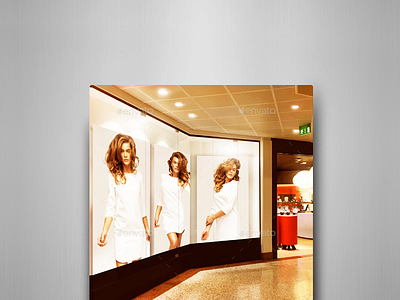 Shopping Center Vol.10 Mock-Ups Pack ads advertising commerce exhibition fashion mockup mall marketing new collection promo mock up promotion realistic smart object
