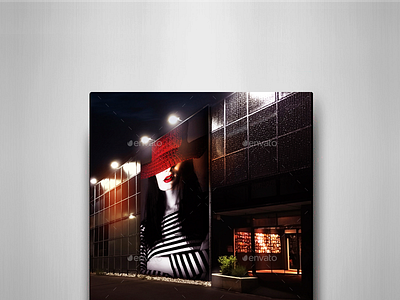 Billboards At Night Vol.2 Mock-Ups Pack ads banner billboard building cityscape event mockup metal outdoor poster signage signs smart object