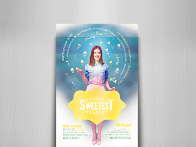 The Sweetest Flyer Template