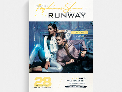 Runway Flyer Template