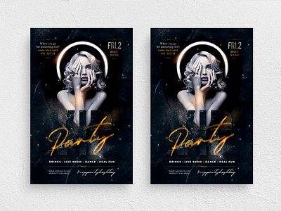 Vip Party Flyer Template