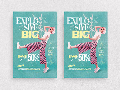 Explosive Big Sale Flyer Template