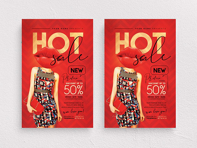 Hot Sale Flyer Template