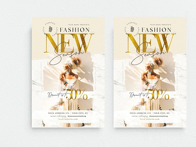 Fashion New Season Flyer Template