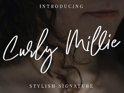 Free Curly Millie Stylish Signature