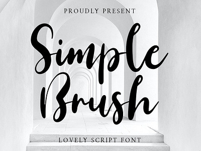 Free Simple Brush Script Font