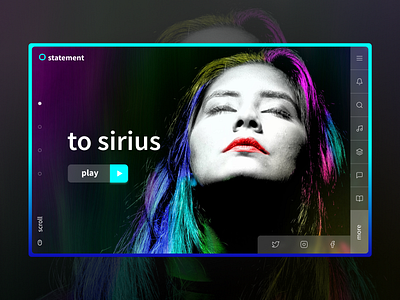 Music Inspired Web UI 3