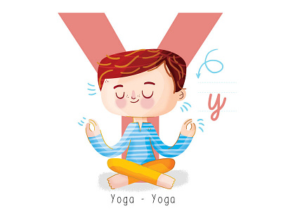 Y for Yoga abc madalva y yoga