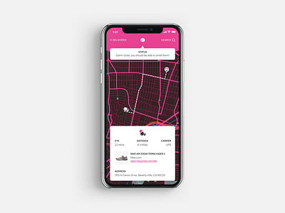 Delivery Tracker App