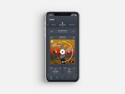 Smart Home App app automation ios mobile app smart smart app smart home smart lights thermostat ui ux