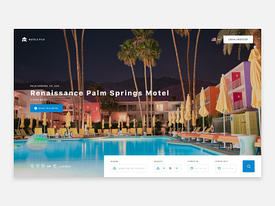 Motel Finder booking header hero hotel hotel booking hotel finder motel motel booking motel finder ui ux web design