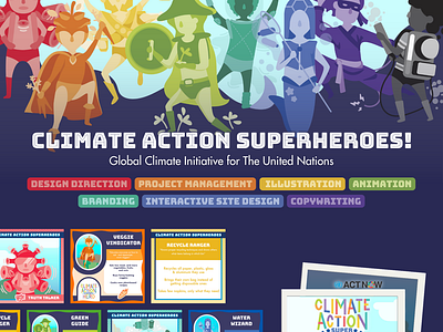 Climate Action Superheroes!