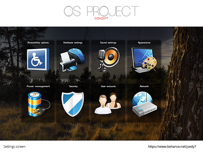 OS PROJECT - Settings