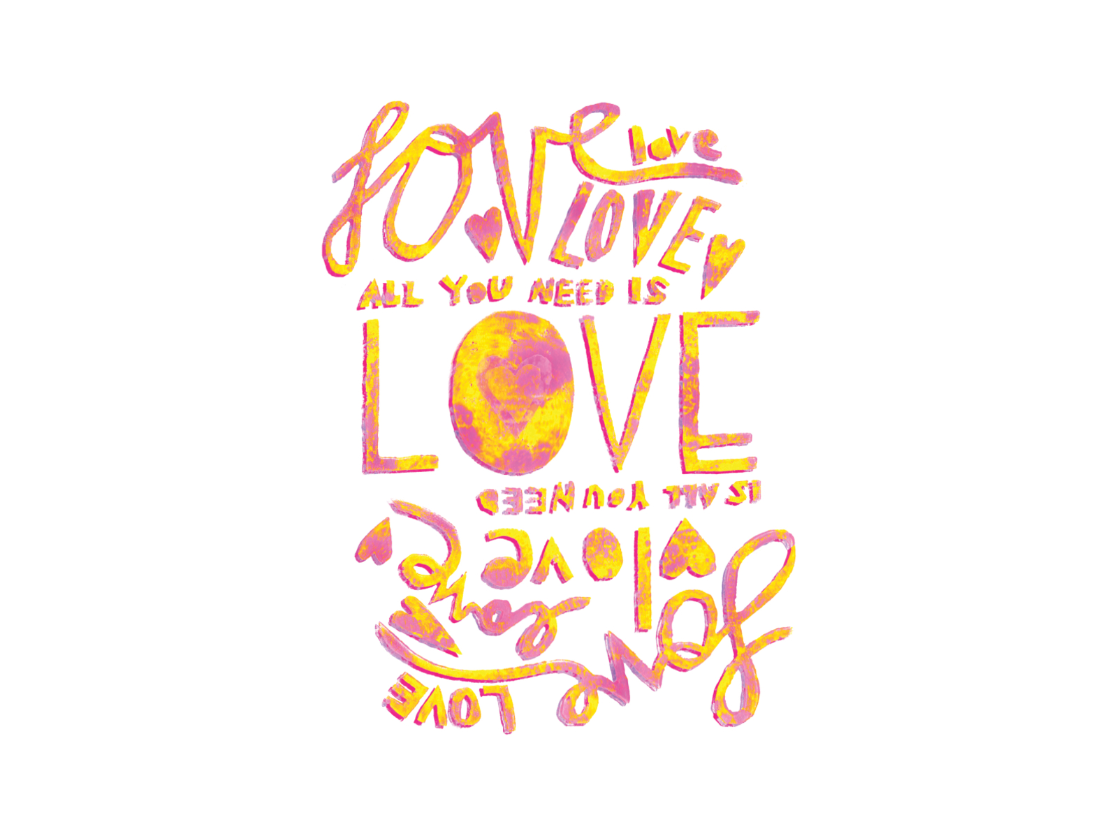 All You Need Is Love Foreignspell By Niki Baker On Dribbble