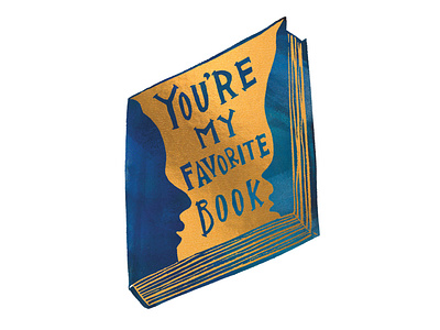 You're My Favorite Book | Foreignspell artwork block printing children book illustration design fine art hand lettering illustration stationery design typography