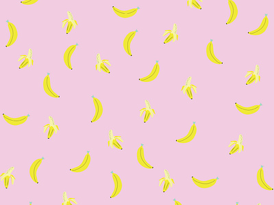 Banana Cutie Pattern