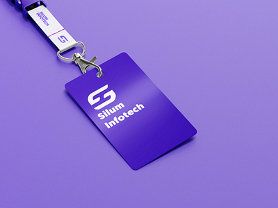 SILUM INFOTECH ™ brand branding infotech logo monogram