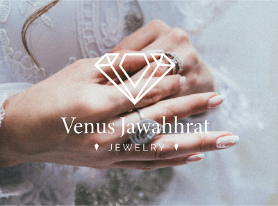 Venus Jawahhrat Jewelry brand branding design logo monogram