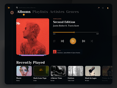 Desktop Music Player