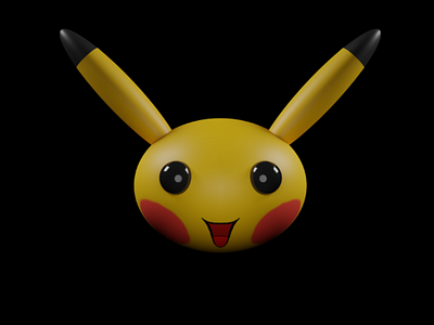 Pikachu 100daysofblender 3dmodelling 3d