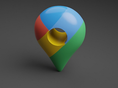 Google maps logo 3d google maps logo 3d