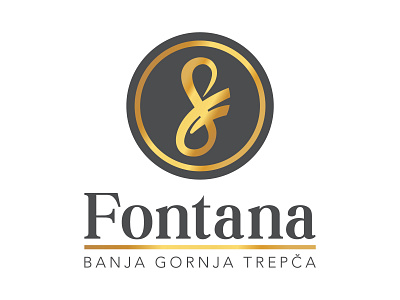 Fontana resort branding graphic design illustration illustrator logo v