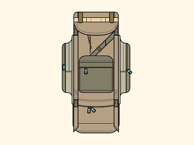 Backpack rebound Gone Campin' backpack gonecampin gonecamping rebound