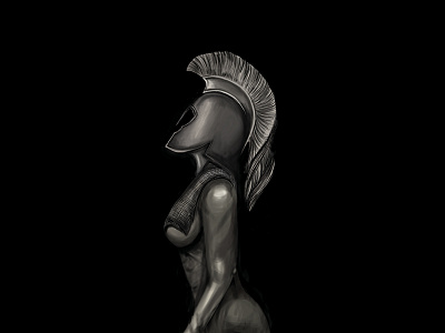 Spartan girl 92x200cm