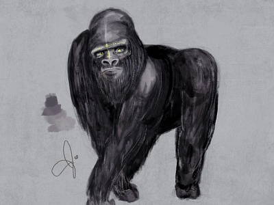 Ape ape black challenges devianart planetoftheapes