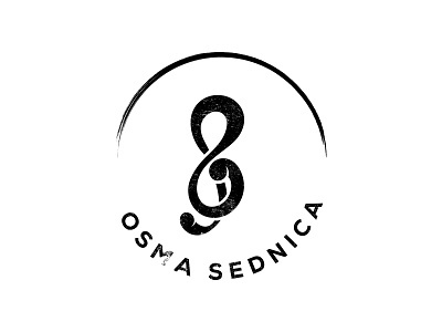 Osma Sednica ai eight illustrator logo music number8 vector violinkey