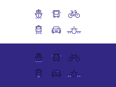 Traveling in style bike boat bus bycicle car icon icon set icons planet train transportation transportation icon vehicle