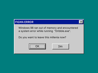 Windows 98 in Figma figma nostalgia retro windows windows 98